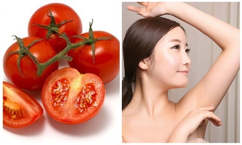 Cách tẩy lông nách bằng cà chua với 3 bước thực hiện đơn giản